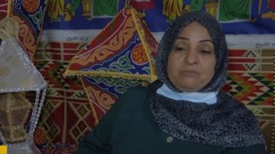 بهية محمود: صناعة فوانيس رمضان «متتقدرش بالمال».. فيديو