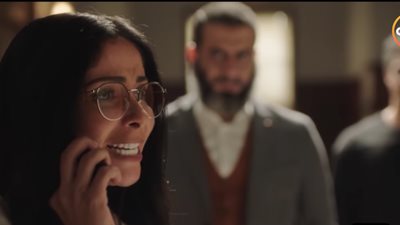 مسلسل لعبة نيوتن 14 | منى زكي تتألق فى مشهد التضرع إلى الله (فيديو)