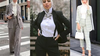 بدل نسائية للمحجبات.. موضة صيف 2021