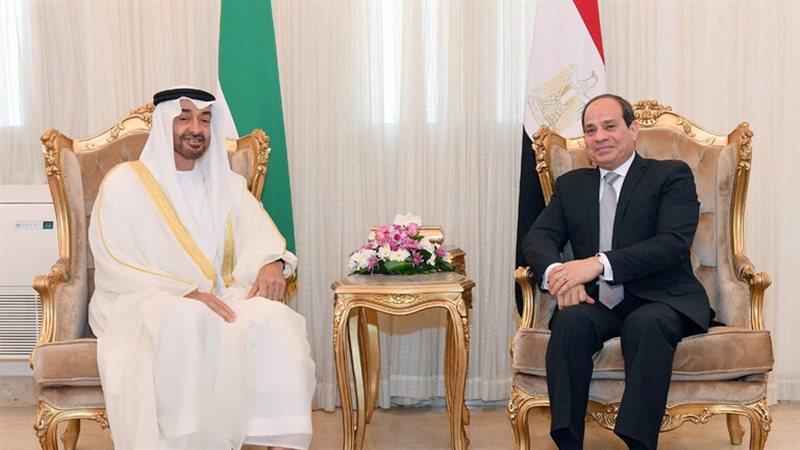 السيسي- بن زايد