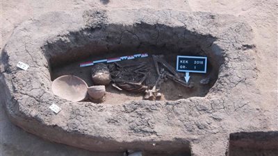 يضم 110 مقابر.. كشف أثري جديد بمنطقة كوم الخلجان فى الدقهلية (صور)