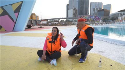 سمية الخشاب لـ رامز جلال: «لسانك عايز قطعه»