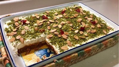 طريقة عمل عيش السرايا أشهر الحلويات العربية المفضلة في رمضان 