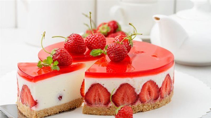 عمل تشيز كيك الزبادي