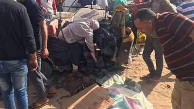 انتشال 3 جثث من أسرة واحدة من مصرف بكفر الشيخ 