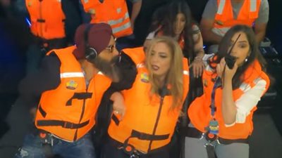 نهلة سلامة تُصاب بحالة رعب في كبسولة «رامز عقله طار»| فيديو