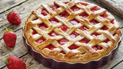 الباستا فلورا بمربى الفراولة.. حضريها بسهولة للعيد