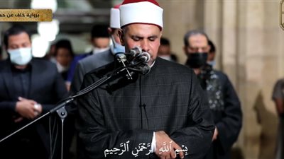 «بث مباشر» لصلاتي العشاء والتراويح من جامع الأزهر 