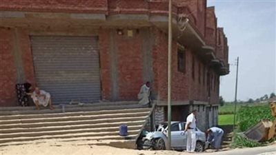 مصرع زوجين في حادث تصادم بالعياط