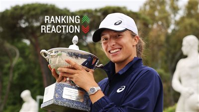 «إيجا سواتيك» تدخل المراكز الـ 10 الأولى في التصنيف العالمي للتنس