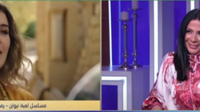 منى زكي تحرج عائشة بن أحمد على الهواء | فيديو