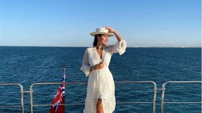 فى أحدث ظهور لها.. ياسمين صبرى تستمر فى تقليد جورجينا 