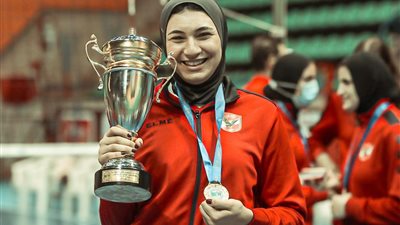 مريم متولي: التتويج ببطولة الدوري أفضل استعداد للحصول على الكأس