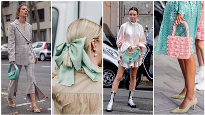 تريند موضة صيف 2021.. كيف تنسقين اللون الأخضر الباستيل مع ملابسك؟