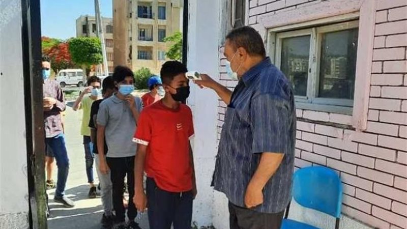 توافد طلاب الثانوية