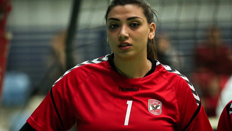 آية الشامي لاعبة