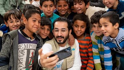 أحمد حلمى سفيراً لليونيسف في الشرق الأوسط وشمال إفريقيا