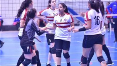 «طائرة الزمالك» سيدات يهزمن سبورتنج في كأس مصر