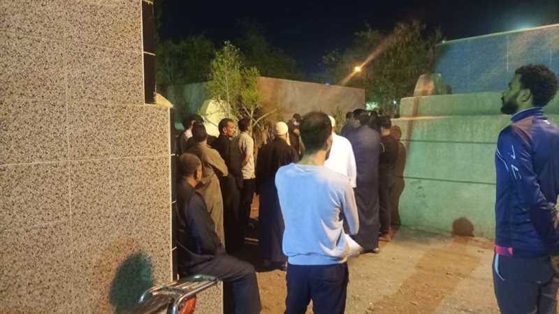 عزبة صيام يودعون
