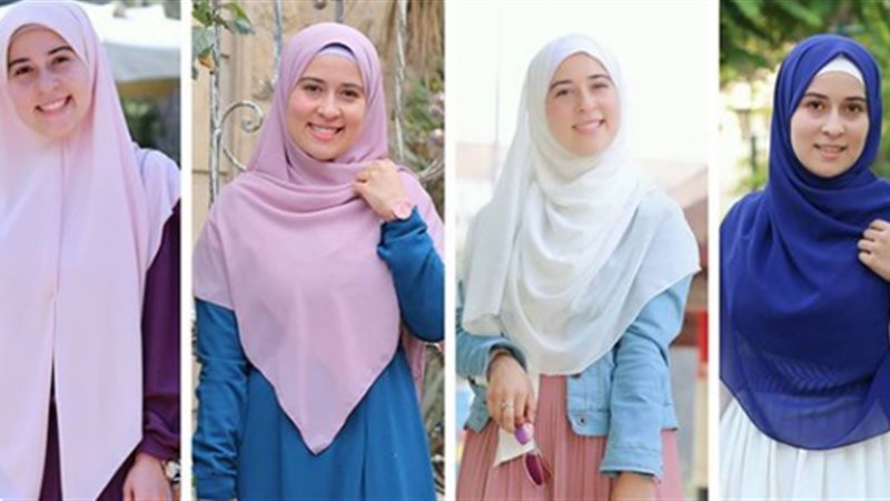 طريقة لف الخمار الماليزى
