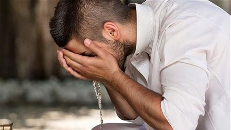 الوضوء قبل غسل الجنابة