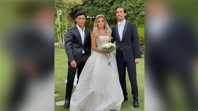 5 معلومات عن عريس كاميليا ابنة علا غانم.. والده صاحب جامعة خاصة وفنادق كبري