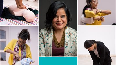 «يمنى خليل».. سيدة الحالات الطارئة