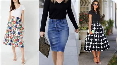 موضة صيف 2021| الجيبة الميدي تكتسح.. تعرفي على أنواعها وطرق تنسيقها