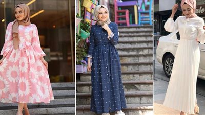 لـ«المحجبات».. أحدث موديلات الفساتين الصيفية