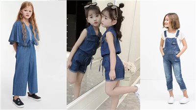 «جمبسوت الجينز للأطفال».. تعرفي على أحدث الموديلات بالصور