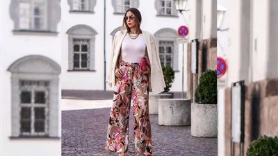موضة صيف 2021 الأكثر رواجًا.. البنطلون المنقوش الملائم لجميع الأجسام