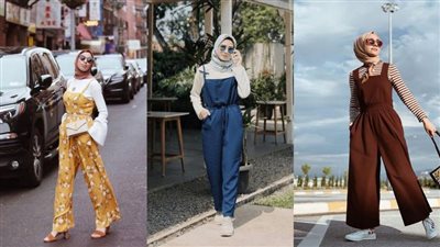 لـ«المحجبات».. أحدث إطلالات الـ«جمبسوت» الكاجوال لصيف 2021