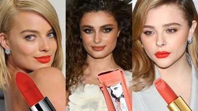 الكشمير والبرتقالي.. أبرز ألوان أحمر الشفاه لصيف 2021
