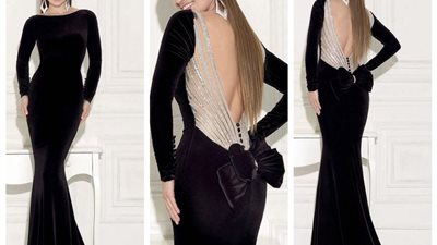 «طويلة وقصيرة».. أحدث موديلات فساتين السهرة المفتوحة من الظهر