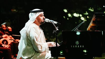 حسين الجسمي: أبوظبي مُبهجة.. والجمهور زيّن الفرحة وزادها روعة