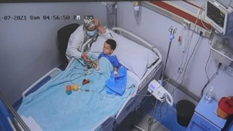 عملية حقن ثاني طفل