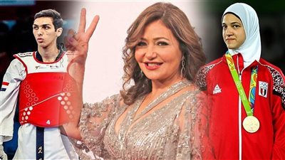 ليلى علوي لـ هداية ملاك وسيف عيسى: عاش يا أبطال