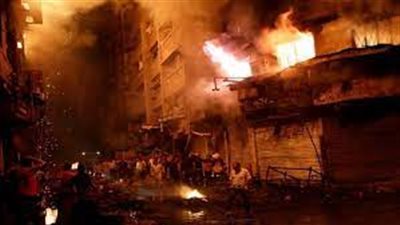 حريق في عقار بالدقي.. ومالكته تتهم نجلها 