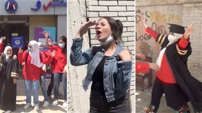 بالزغاريد والطبل.. طالبات الثانوية يودعن الامتحانات| فيديو