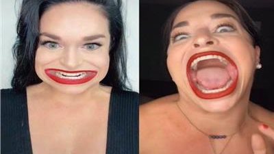 سامنثا رامسيدل.. سيدة تحطم الأرقام القياسية بفمها