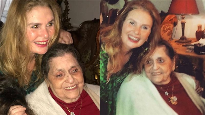 يسرا ووالدتها