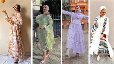 «الشيفون والقصة المتدرجة».. أحدث موديلات فساتين صيف2021