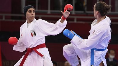 وزير الرياضة يهنئ جيانا فاروق ببرونزية أولمبياد طوكيو