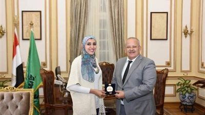 جامعة القاهرة تهنئ جيانا فاروق لفوزها بالميدالية البرونزية في الأولمبياد 