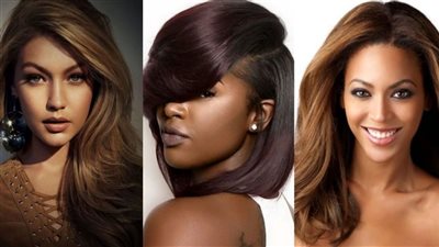 أحدث 8 ألوان صبغات شعر لتفتيح البشرة السمراء