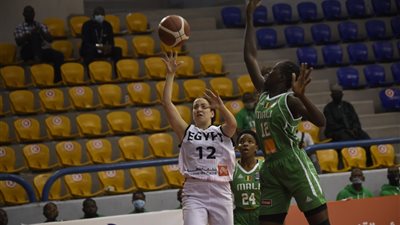 ناشئات مصر في صدارة بطولة أفريقيا للسلة بالفوز على مالي