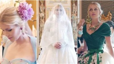 مشاهير ارتدين أكثر من فستان زفاف في ليلة العمر.. كيتي سبنسر ارتدت 5 فساتين
