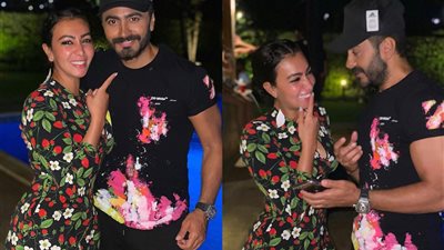 ميرهان حسين لتامر حسني: كل سنة وأنت طيب يا تيمو