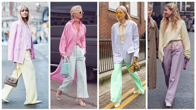 موضة صيف 2021.. طرق تنسيق الملابس باللون الباستيل