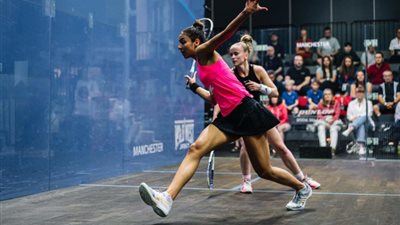 هانيا الحمامي تصعد لنهائي بطولة مانشستر الدولية للإسكواش